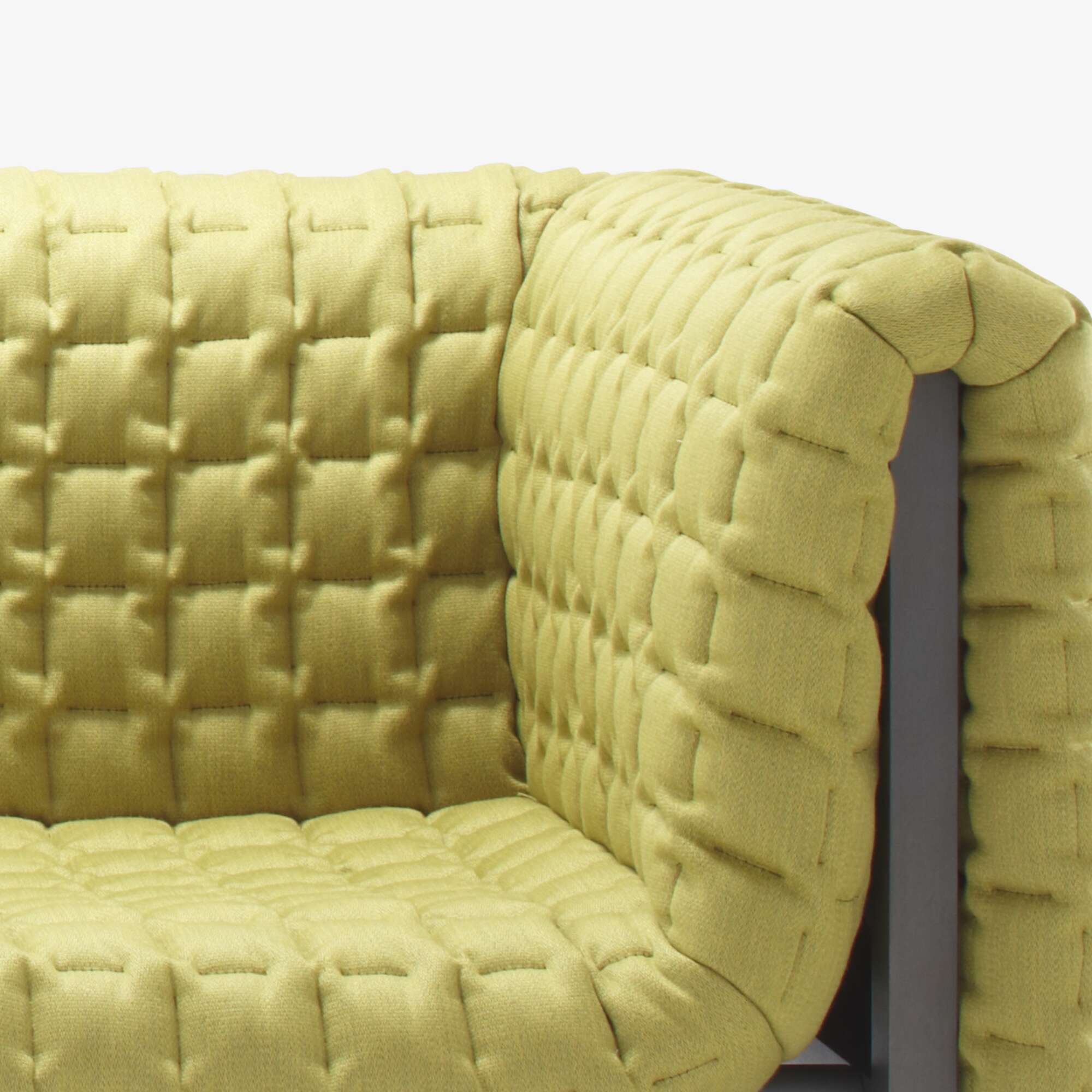 Image 1-armed settee right with table surface  5