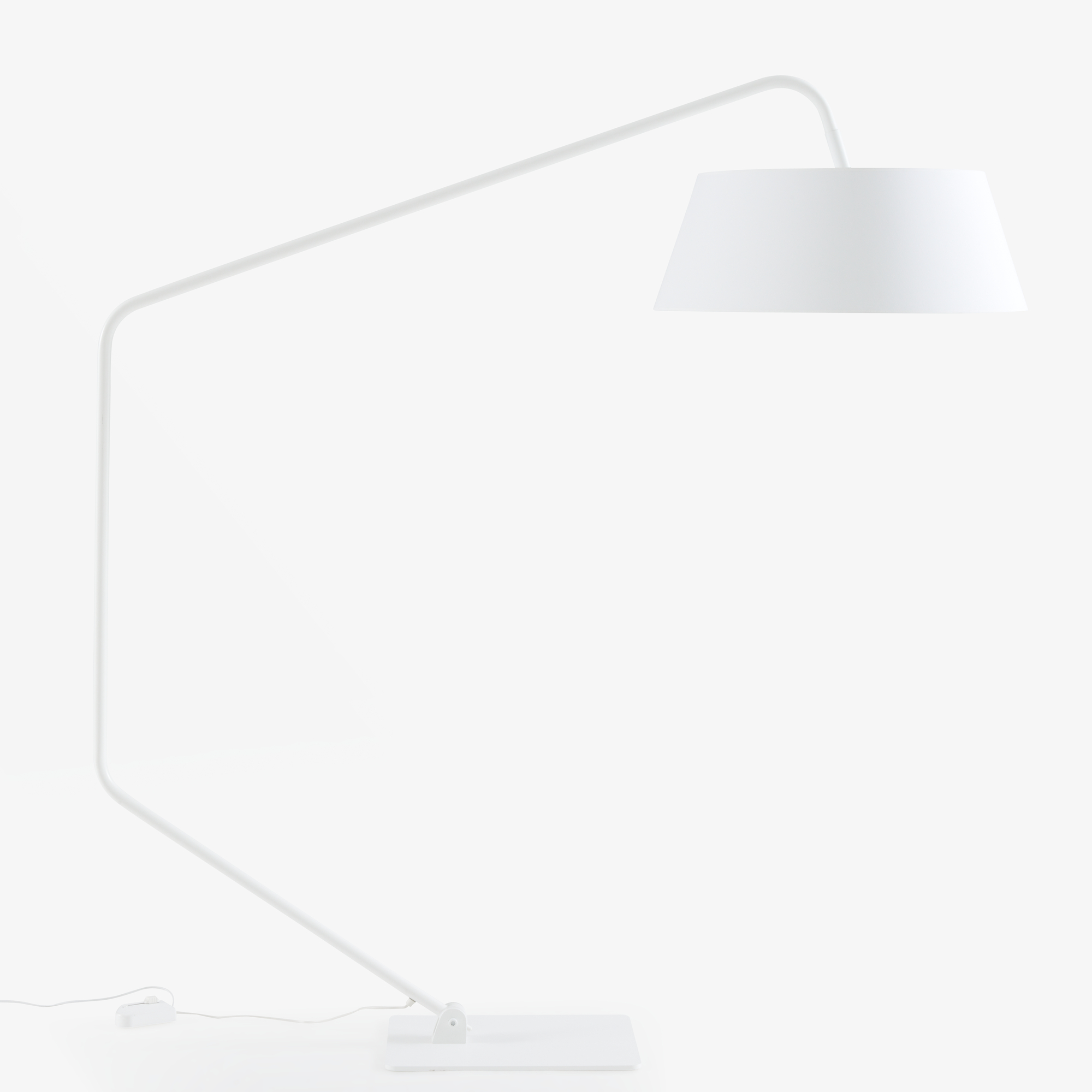 Image Floor standard lamp - reading lamp white  1