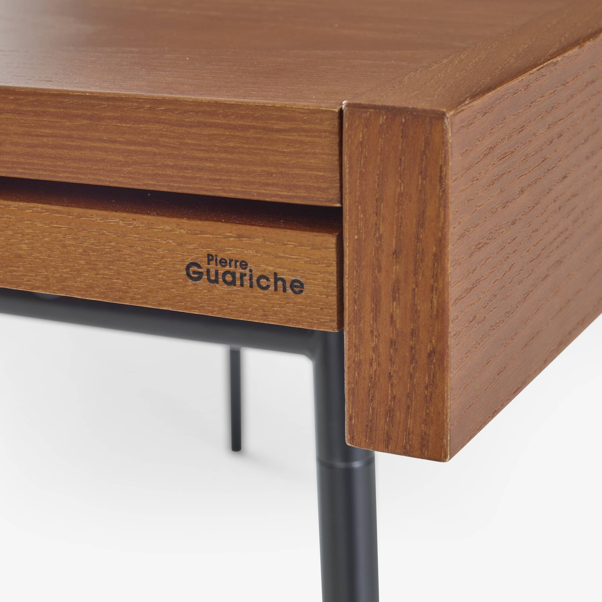 Image Table de repas extensible guariche stained ash  7