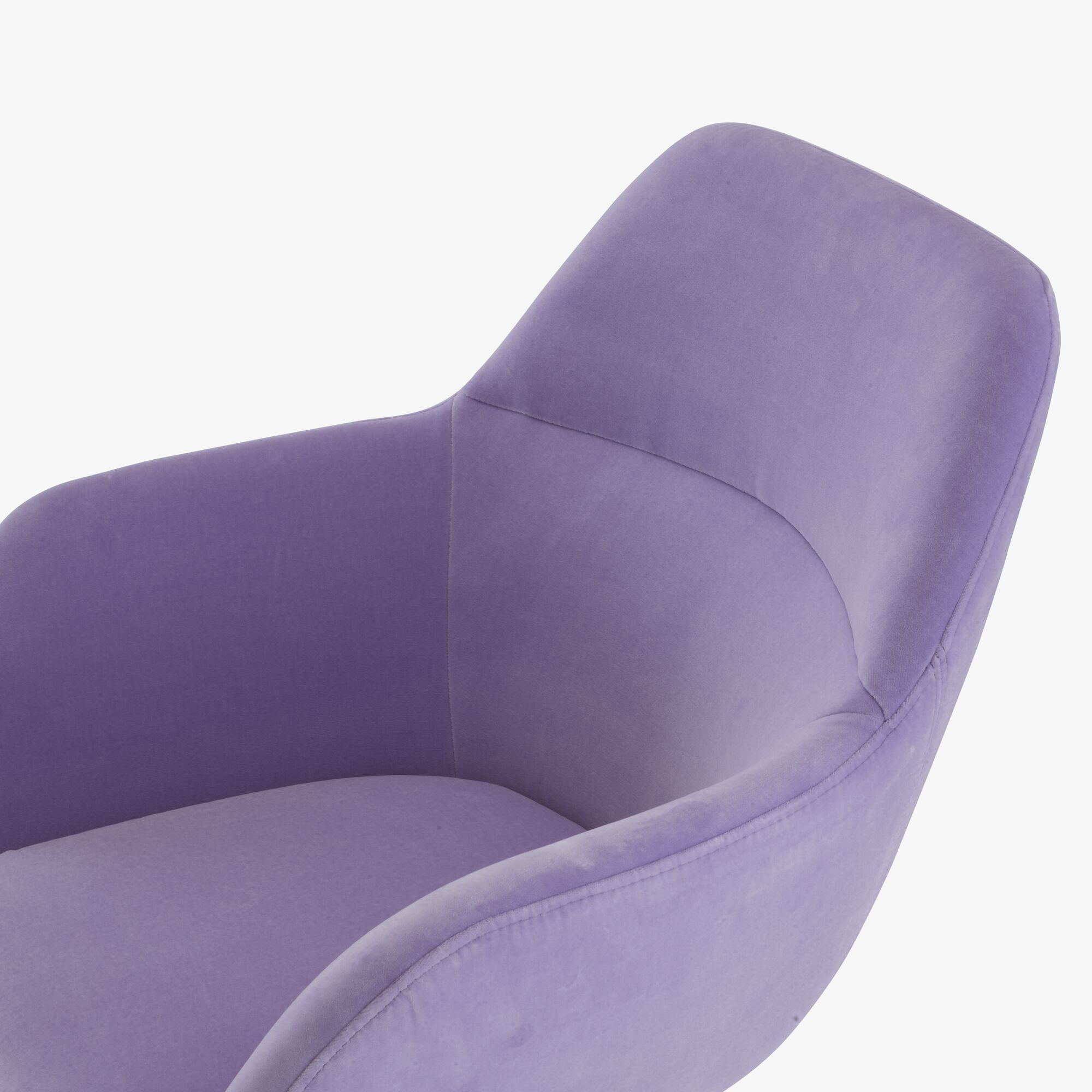 Image Carver chair central pedestal - brilliant chrome  5