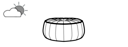 FOOTSTOOL OUTDOOR COMPLETE ITEM